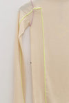 BASERANGE Long Sleeve T-Shirt TTML Collection Ribbed Cotton Portugal BAS-KMAL-BM-WI22-UNDYED TTML